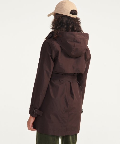 ゴアテックス ショートトレンチコート 