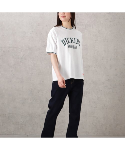 MAC HOUSE(women)(マックハウス（レディース）)/Dickies ディッキーズ リブライン半袖Tシャツ 3287－7936/img03