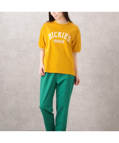 MAC HOUSE(women)(マックハウス（レディース）)/Dickies ディッキーズ リブライン半袖Tシャツ 3287－7936/img05