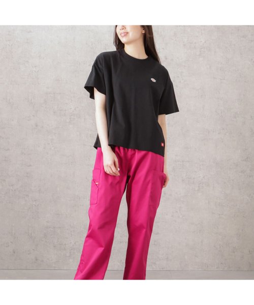 MAC HOUSE(women)(マックハウス（レディース）)/Dickies ディッキーズ ベーシックワンポイント刺繍Tシャツ 3287－7933/img04