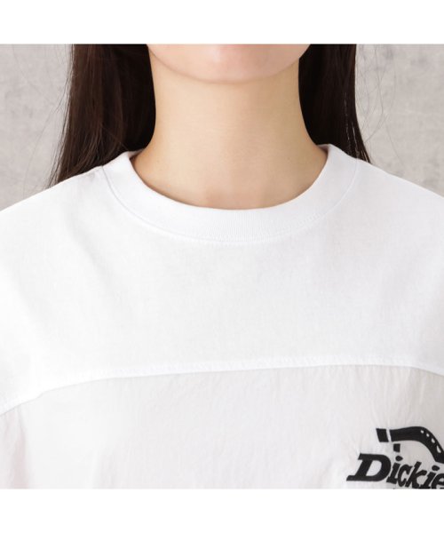 MAC HOUSE(women)(マックハウス（レディース）)/Dickies ディッキーズ 別布切り替えTシャツ 3287－7931/img06