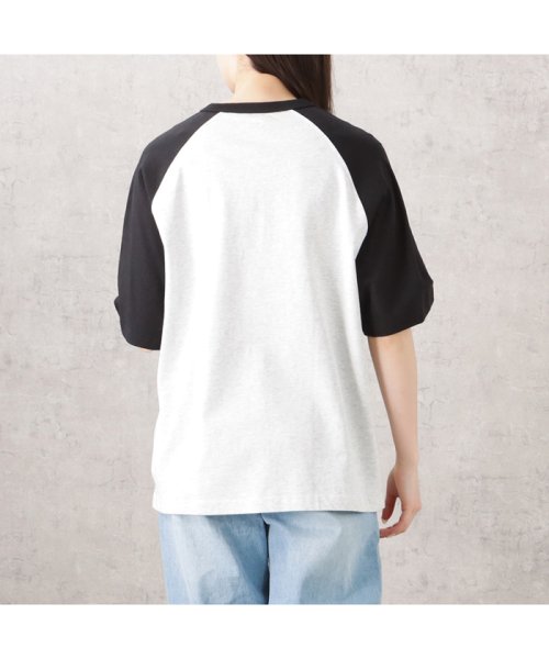 MAC HOUSE(women)(マックハウス（レディース）)/Dickies ディッキーズ 袖配色ヘンリーネックTシャツ 3287－7930/img02