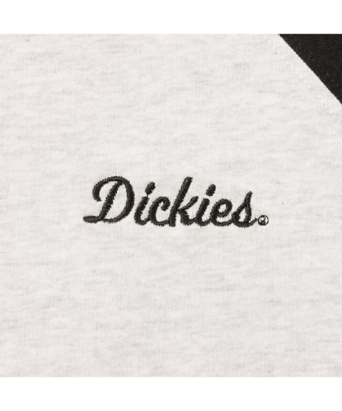 MAC HOUSE(women)(マックハウス（レディース）)/Dickies ディッキーズ 袖配色ヘンリーネックTシャツ 3287－7930/img08