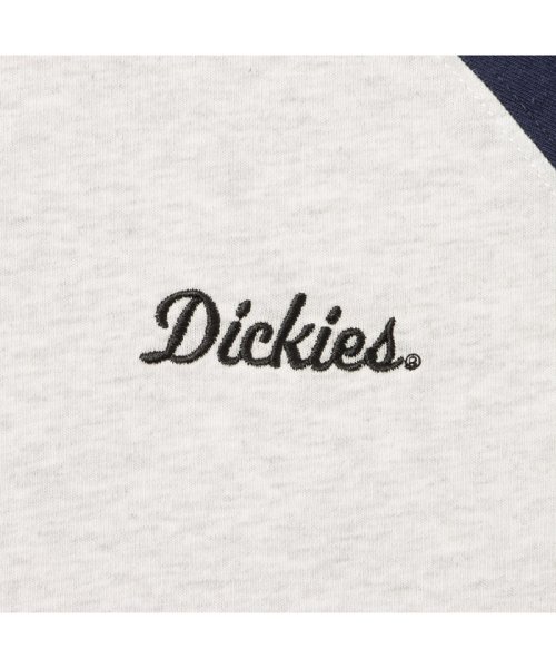 MAC HOUSE(women)(マックハウス（レディース）)/Dickies ディッキーズ 袖配色ヘンリーネックTシャツ 3287－7930/img10