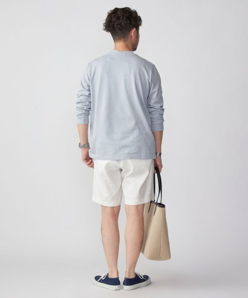 SHIPS MEN(シップス　メン)/【SHIPS別注】LACOSTE: ガーメントダイ ピケ ロングスリーブ Tシャツ (ロンT)/img07