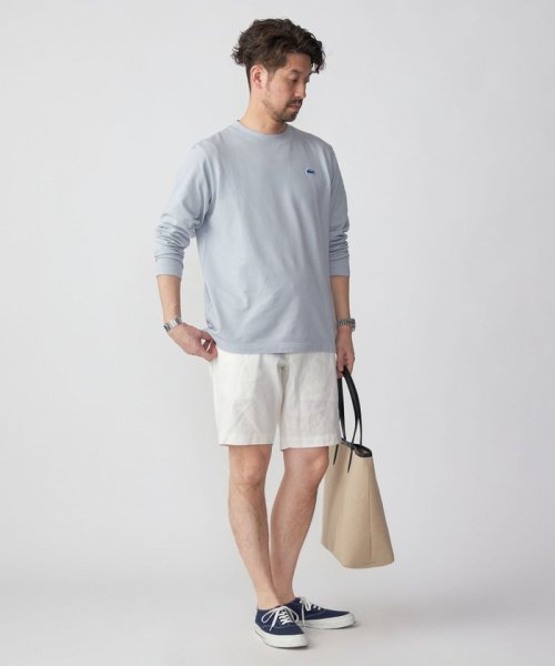 SHIPS MEN(シップス　メン)/【SHIPS別注】LACOSTE: ガーメントダイ ピケ ロングスリーブ Tシャツ (ロンT)/img08