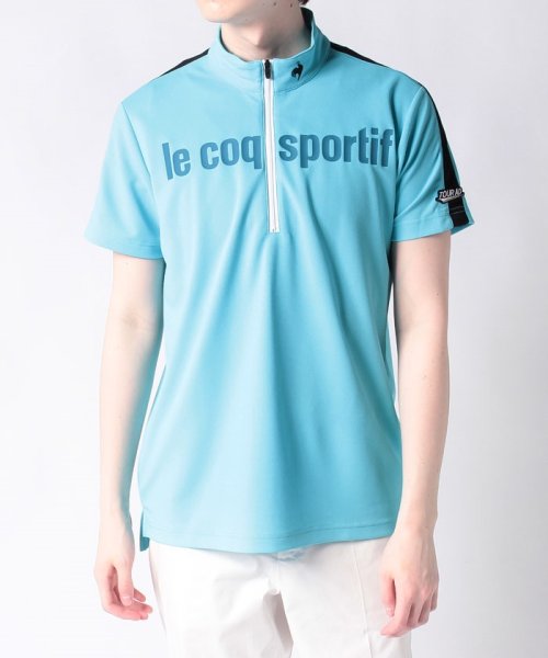 le coq sportif GOLF (ルコックスポルティフ（ゴルフ）)/≪グラファイトデザインコラボ≫ サンスクリーン ハーフジップシャツ /img19