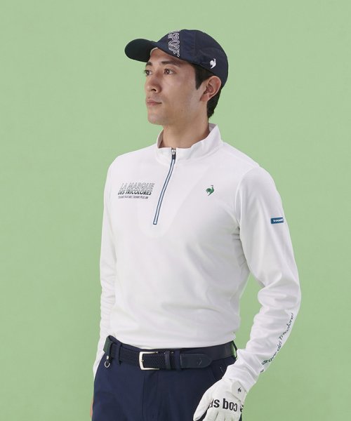 le coq sportif GOLF (ルコックスポルティフ（ゴルフ）)/EXcDRY長袖シャツ (吸汗速乾/UV CUT(UPF15)/高速ドライ/EXcDRY D－Tec（エクシードライ　ディーテック）【【アウトレット】/img11