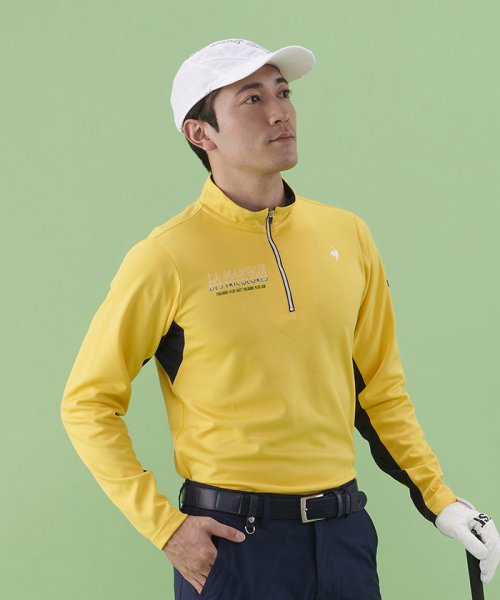 le coq sportif GOLF (ルコックスポルティフ（ゴルフ）)/EXcDRY長袖シャツ (吸汗速乾/UV CUT(UPF15)/高速ドライ/EXcDRY D－Tec（エクシードライ　ディーテック）【【アウトレット】/img16