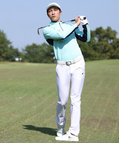 le coq sportif GOLF (ルコックスポルティフ（ゴルフ）)/EXcDRY長袖シャツ (吸汗速乾/UV CUT(UPF15)/高速ドライ/EXcDRY D－Tec（エクシードライ　ディーテック）【【アウトレット】/img17