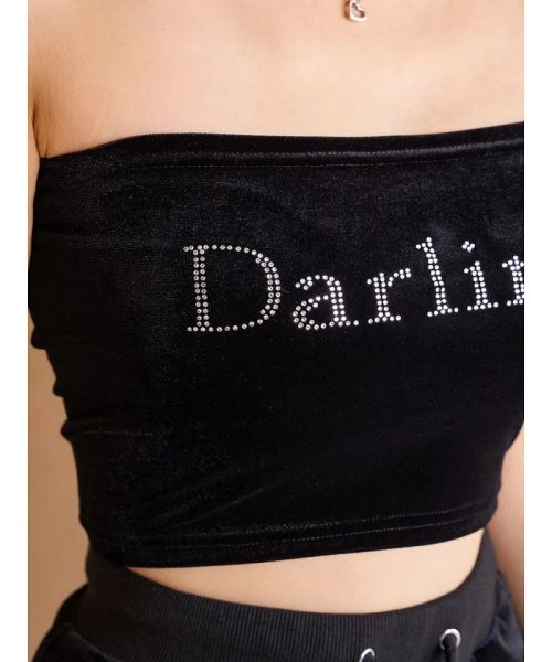 Darich(Darich)/ベロアロゴミニスカートセット/img16