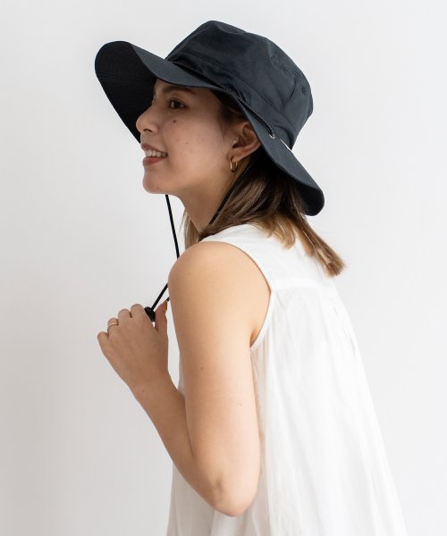 VitaFelice(ヴィータフェリーチェ)/【コカゲル】アドベンチャーハット【aroco/アロコ】体感－10℃ 帽子 レディース uv 紫外線遮蔽率99.9%以上 熱遮断 涼しい 女性 つば広帽子 畳める/img12