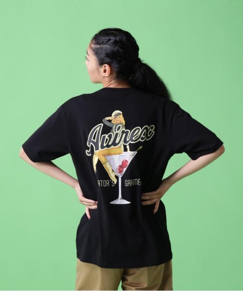 AVIREX(AVIREX)/《WEB&DEPOT限定》COCKTAIL LOGO PIN－UP SHORT SLEEVE T/Tシャツ/img09