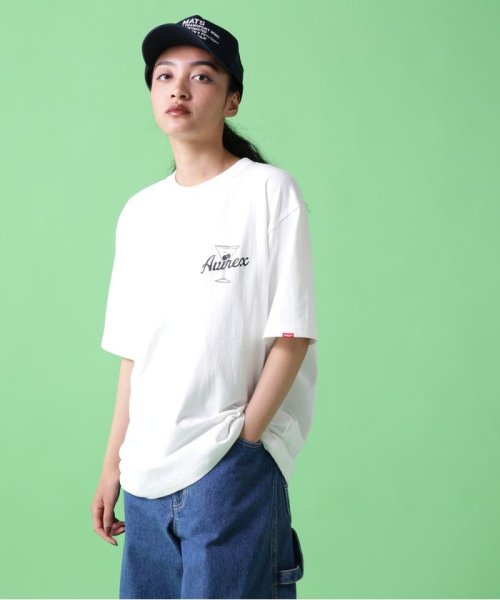 AVIREX(AVIREX)/《WEB&DEPOT限定》COCKTAIL LOGO PIN－UP SHORT SLEEVE T/Tシャツ/img20