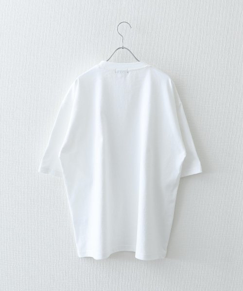 ZIP FIVE(ジップファイブ)/花Tシャツ刺繍＆プリントTシャツ/img05