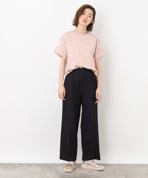 ソフトな清涼感！！シワになりにくいキレイ目ストレート夏パンツ！！