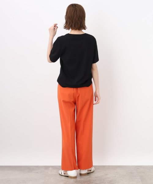 ソフトな清涼感！！シワになりにくいキレイ目ストレート夏パンツ！！
