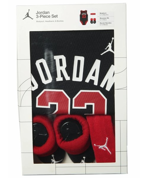 Jordan(ジョーダン)/ベビー(6－12M) セット商品 JORDAN(ジョーダン) JHN 3PC MESH JERSEY BOX SET/img11