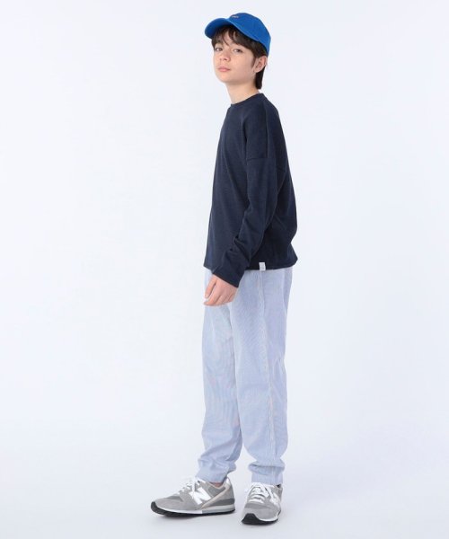 SHIPS KIDS(シップスキッズ)/【SHIPS KIDS別注】THYARD:145～170cm / ソフト ワッフル 長袖 カットソー/img09