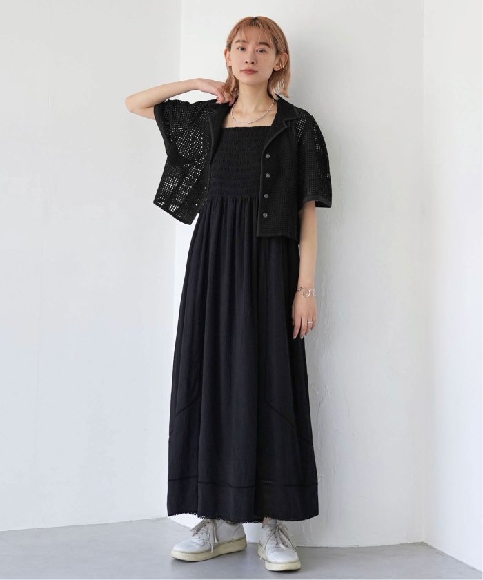 新品タグ付き】カーブショートスリーブクロップドシャツ スローブ