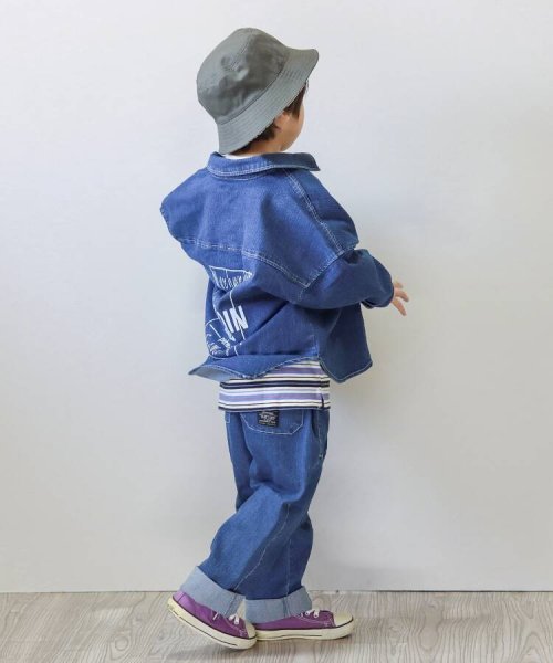 SHOO・LA・RUE(Kids) (シューラルーキッズ)/【110－140cm】軽量デニム切り替えパンツ/img16