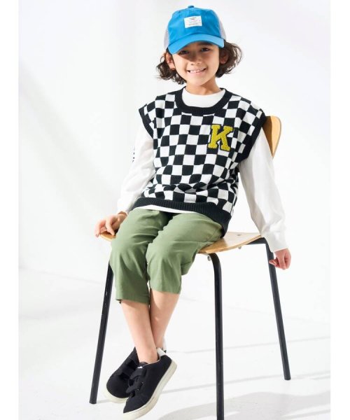 SHOO・LA・RUE(Kids) (シューラルーキッズ)/【110－140cm/2点セット】ニットベストレイヤードセット/img18