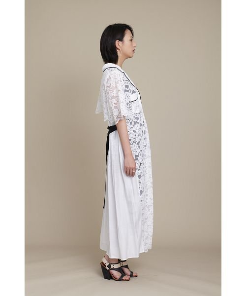 KOH.style(コースタイル)/PIPING LACE LONG  CARDIGAN/img07