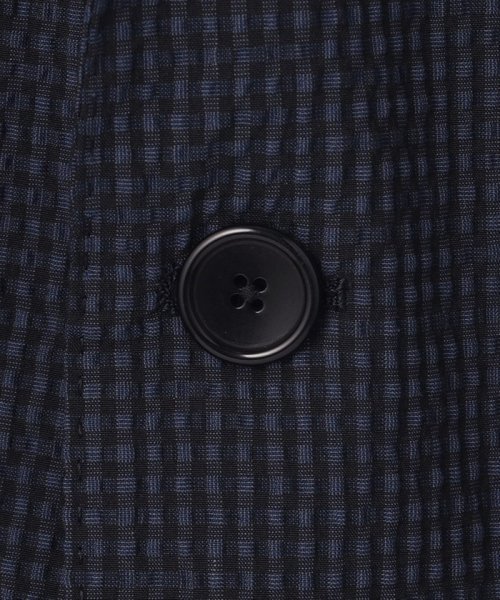 トラベラーズシアサッカージャケット 家庭洗濯 手洗い