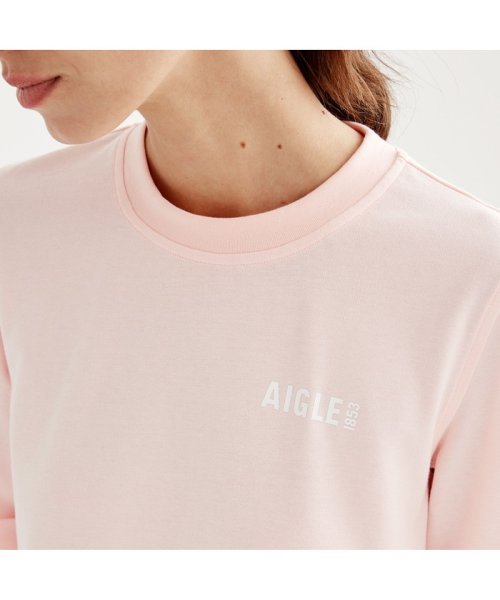 AIGLE(エーグル)/UVカット 吸水速乾 クルーネックロゴTシャツ/img09