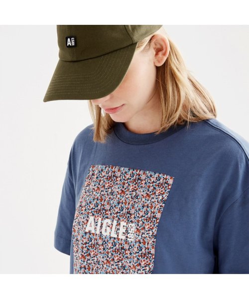 AIGLE(エーグル)/プリントクルーネックTシャツ/img03