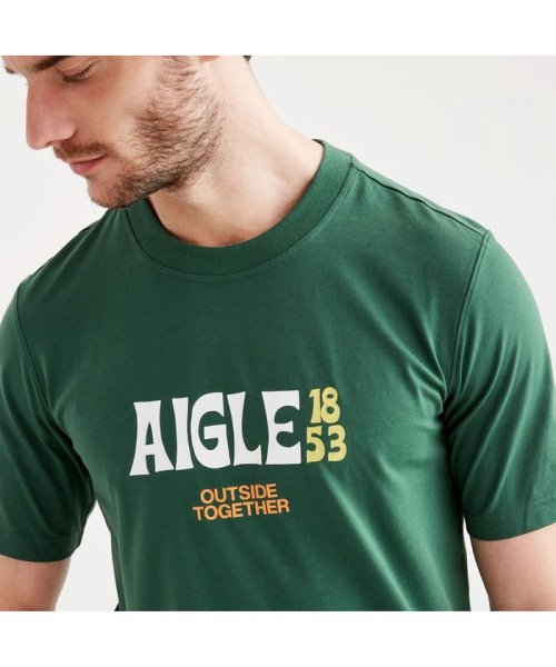 ＡＩＧＬＥ MEN(エーグル　メンズ)/ショートスリーブグラフィックロゴTシャツ/img05