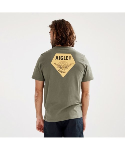 ＡＩＧＬＥ MEN(エーグル　メンズ)/ロゴクルーネックTシャツ/img11