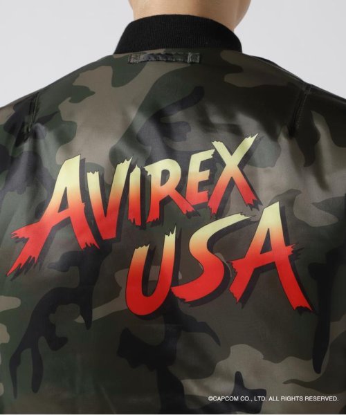 AVIREX(AVIREX)/《ストリートファイター×AVIREX》ストリートファイター 35th MA－1/img23