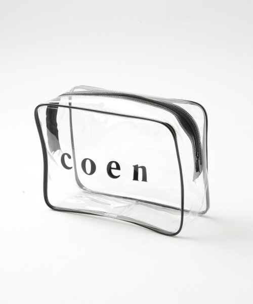 coen(coen)/【WEB限定】クリアポーチ付きハイネックラッシュガード2点セット/img16