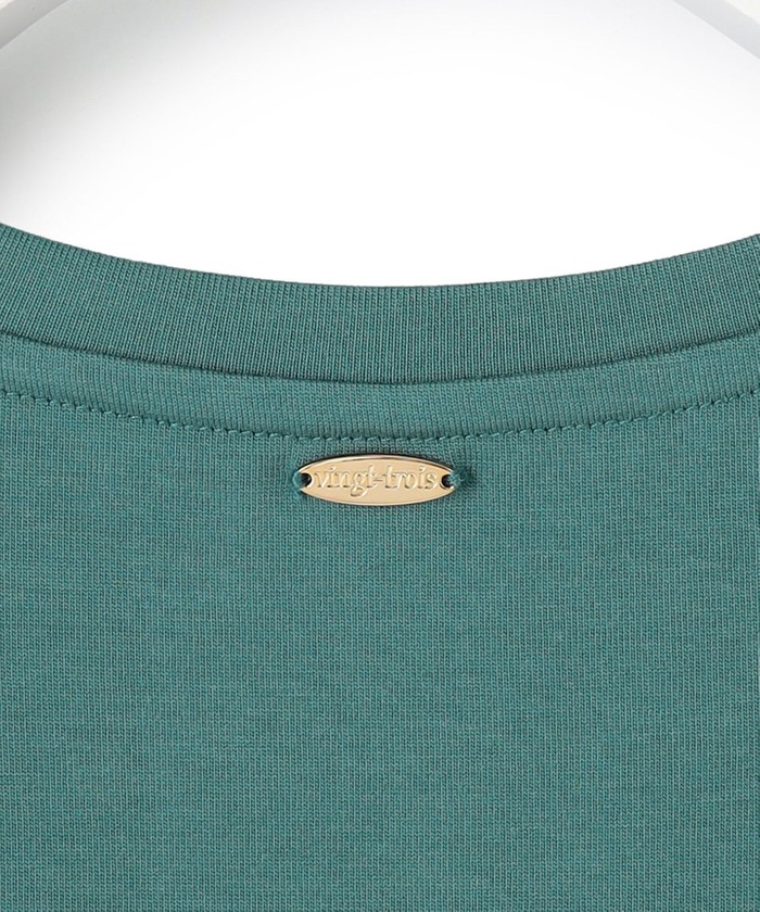 tシャツ Tシャツ DCHコットン ベーシック Tシャツ 23区 蛯原友里さん着用DCHコットン ベーシック Tシャツ （ホワイト