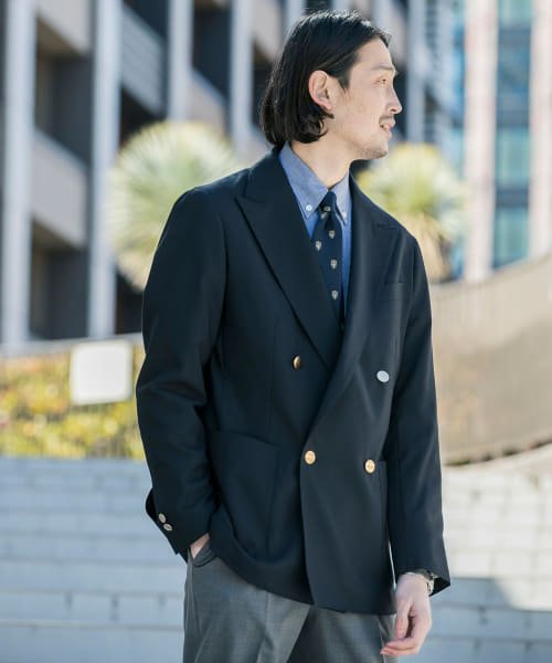 URBAN RESEARCH DOORS(アーバンリサーチドアーズ)/LIFE STYLE TAILOR　メタルボタンWブレザー/img11