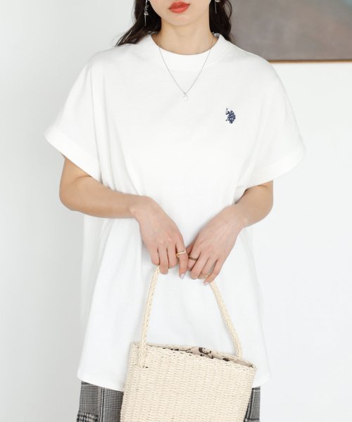 GeeRA(ジーラ)/【U.S. POLO ASSN.】綿100％フレンチスリーブTシャツ/img22