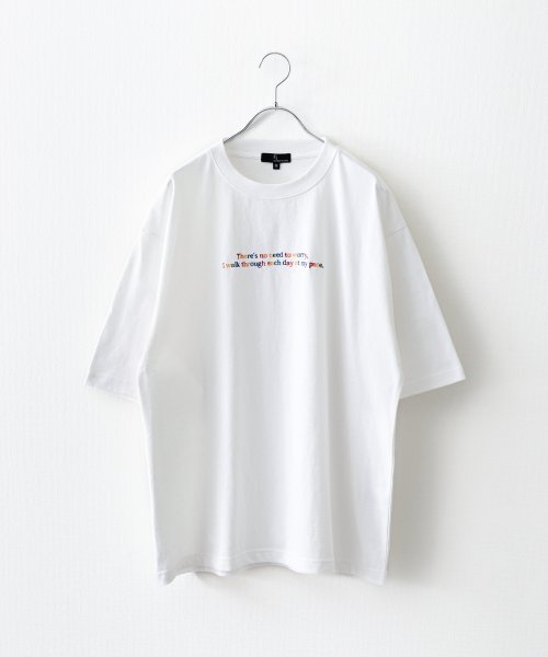 ZIP FIVE(ジップファイブ)/英文＆フォトTシャツ/img24