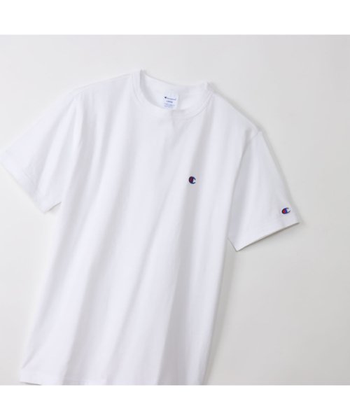 MAC HOUSE(men)(マックハウス（メンズ）)/Champion チャンピオン ワンポイントロゴショートスリーブTシャツ C3－X352_23SS/img02