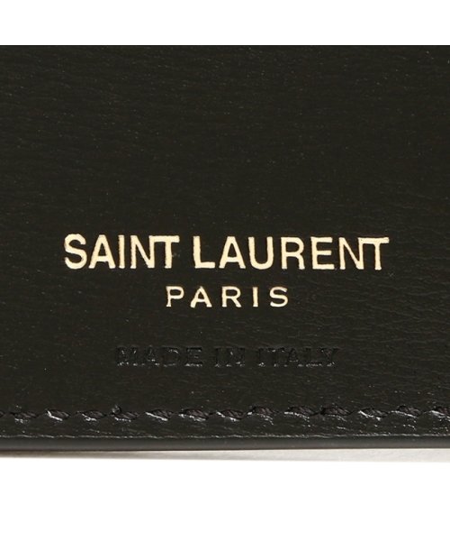 SAINT LAURENT(サンローランパリ)/サンローランパリ 二つ折り財布 モノグラム ブラック メンズ SAINT LAURENT PARIS 610193 02G0W 1000/img08