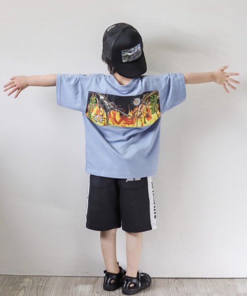 SHOO・LA・RUE(Kids) (シューラルーキッズ)/【最強王図鑑×SHOO・LA・RUE】VSバックプリントTシャツ/img15