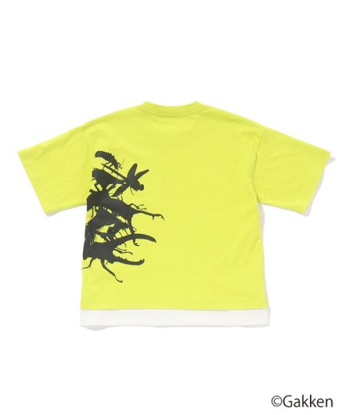 SHOO・LA・RUE(Kids) (シューラルーキッズ)/【最強王図鑑×SHOO・LA・RUE】裾レイヤードTシャツ/img02