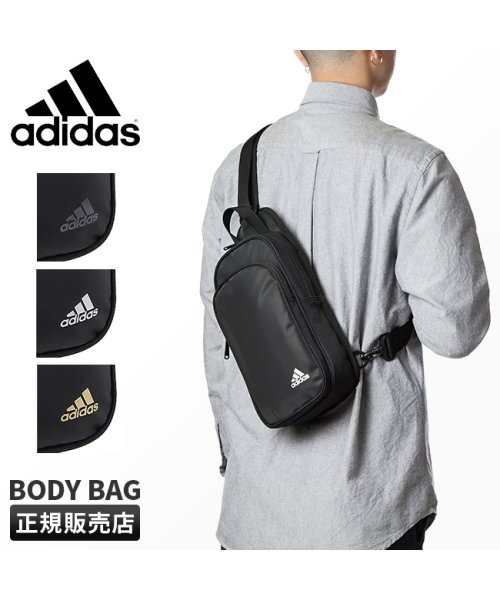 Adidas(アディダス)/アディダス ボディバッグ ワンショルダーバッグ adidas 68101 4L 小さめ スリム スマート メンズ レディース/img01