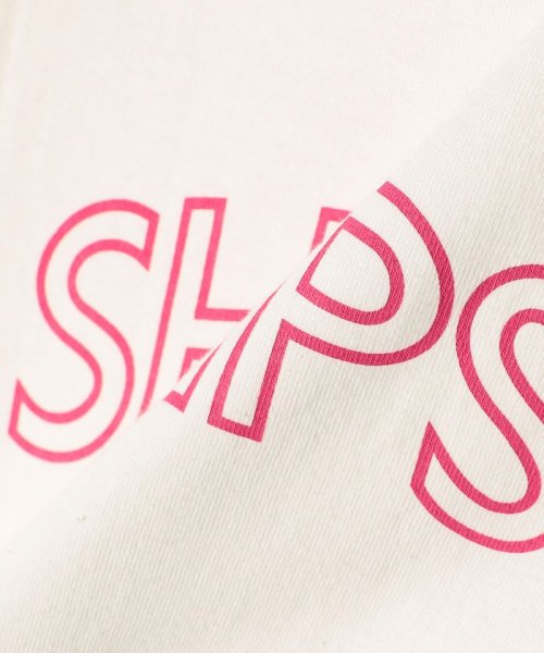 SHIPS WOMEN(シップス　ウィメン)/《一部追加予約》* SHIPS ラウンド プリント ロゴ TEE ◆/img11