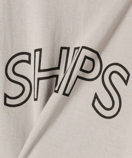SHIPS WOMEN(シップス　ウィメン)/《一部追加予約》* SHIPS ラウンド プリント ロゴ TEE ◆/img15