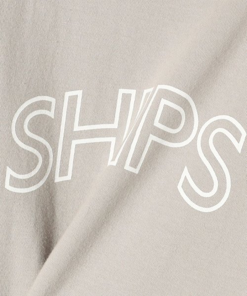 SHIPS WOMEN(シップス　ウィメン)/《一部追加予約》* SHIPS ラウンド プリント ロゴ TEE ◆/img17