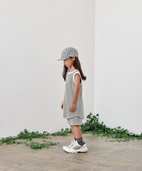 SHIPS KIDS(シップスキッズ)/【セットアップ対応商品】MOUN TEN.:110～140cm / バイカラー ワッフル ショーツ/img06