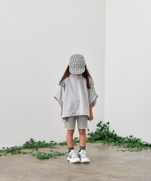 SHIPS KIDS(シップスキッズ)/【セットアップ対応商品】MOUN TEN.:110～140cm / バイカラー ワッフル ショーツ/img09