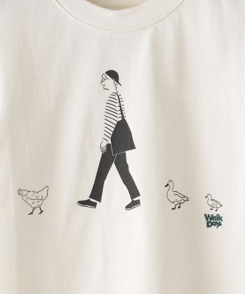 SHIPS KIDS(シップスキッズ)/ARCH&LINE:110～145cm / オーガニック コットン WALK DAYS TEE/img07