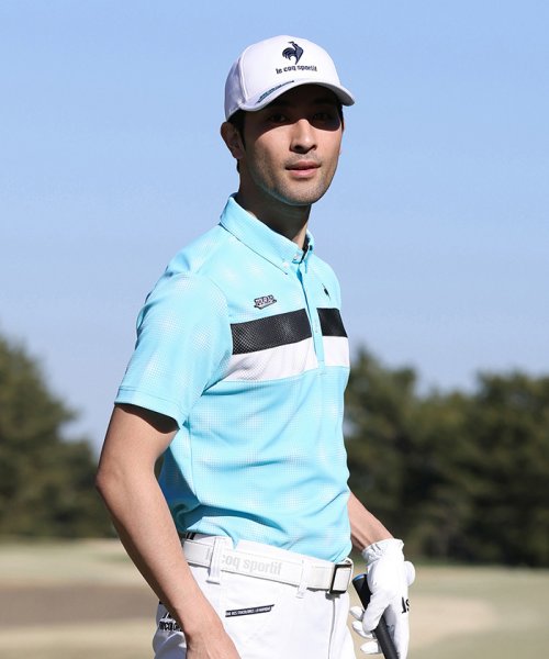 le coq sportif GOLF (ルコックスポルティフ（ゴルフ）)/≪グラファイトデザインコラボ≫ サンスクリーン 半袖シャツ/img03